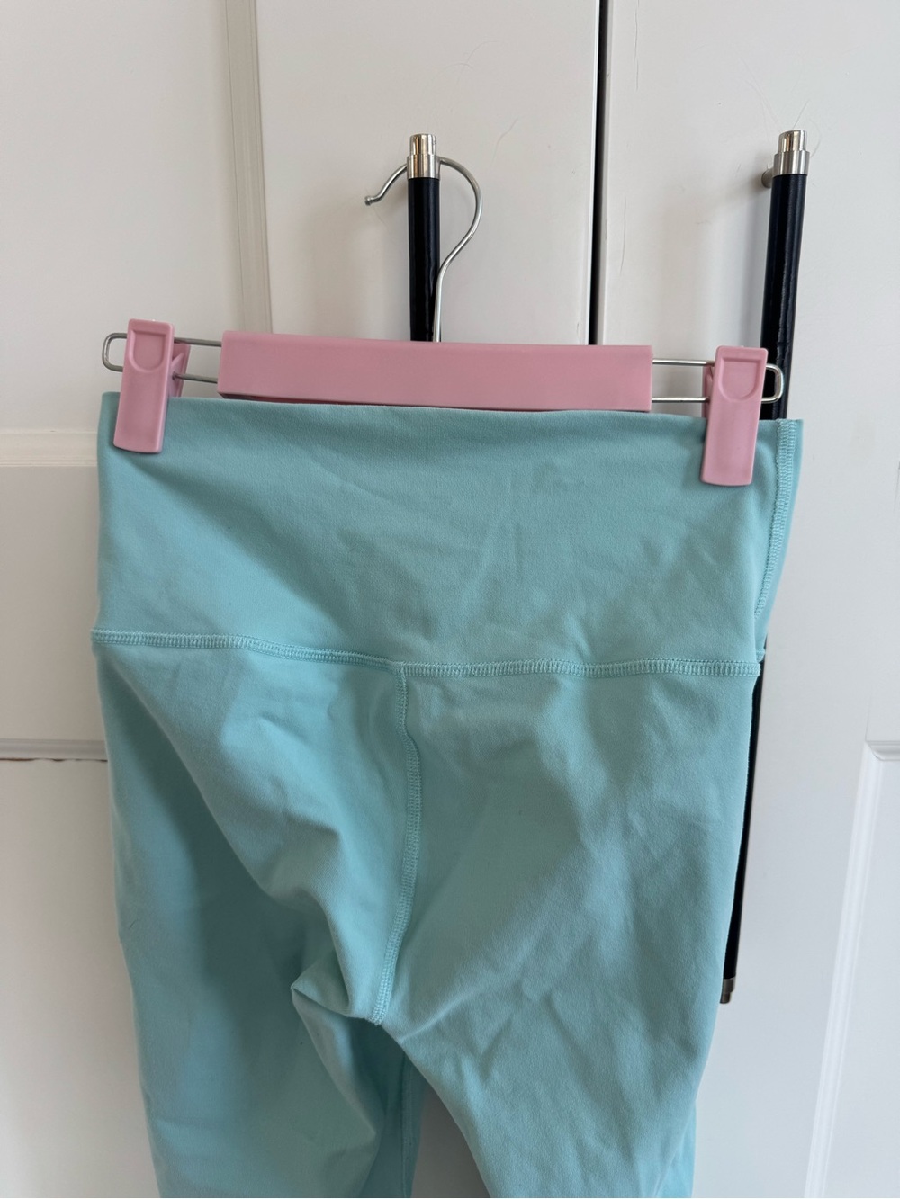 High-Waist blue Leggings - Picture 6 of 6
